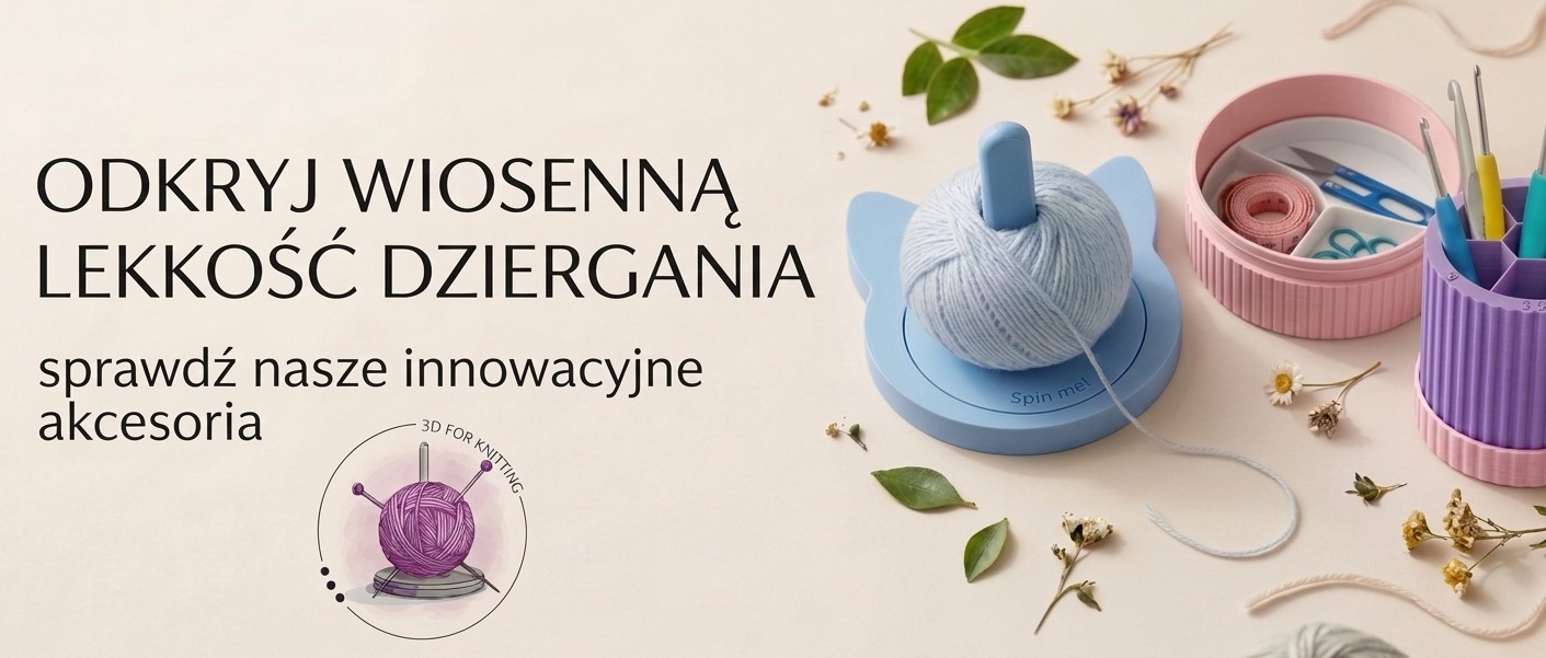 wiosna 3d for knitting