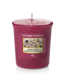 Mała świeczka zapachowa Votive Yankee Candle MERRY BERRY