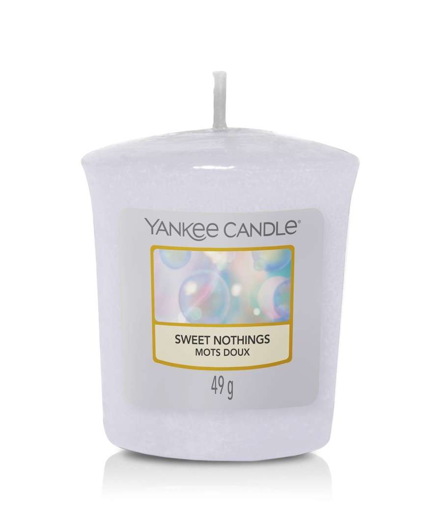 Mała świeczka zapachowa Votive Yankee Candle SWEET NOTHINGS