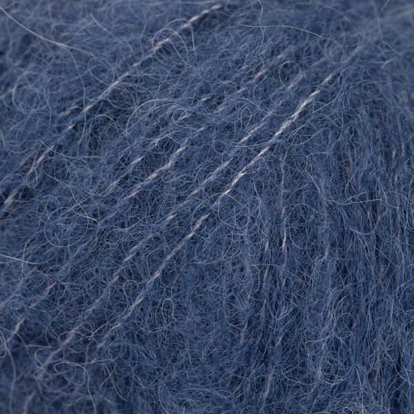 Włóczka Drops Brushed Alpaca Silk 39 granatowy