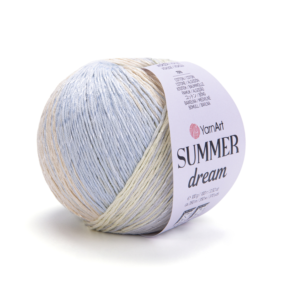 Włóczka YarnArt SUMMER DREAM bawełna z wiskozą 4301
