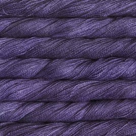 Ręcznie farbowana włóczka Malabrigo SILKPACA SA030 Purple Mystery